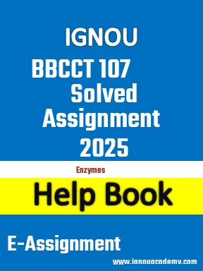IGNOU BBCCT 107 Solved Assignment 2025