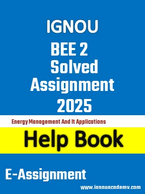 IGNOU BEE 2 Solved Assignment 2025