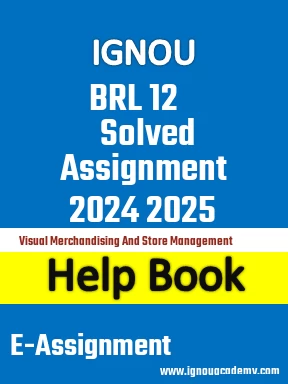 IGNOU BRL 12 Solved Assignment 2024 2025